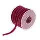 thumbnail image 3 of Rollo de cinta de terciopelo de 20 yardas y 10 mm de ancho para manualidades fucsia, 3 of 3