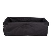 Magideal - Carro Con Revestimiento Para Carro, Bolsa Portátil De Tela Oxford Con Cesta De Empuje Y Tracción Para Jardín, Exteriores, Camping, Compras , Negro