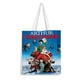 thumbnail image 1 of Arthur Christmas Bolso de tela con estampado de lienzo para mujer, bolsa de compras reutilizable y estética, con cremallera interior, regalo para mujer, 35 × 40 cm., 1 of 6