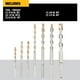 thumbnail image 2 of Juego de brocas para mampostería DEWALT Percussion Concrete & Block, 7 piezas, 2 of 2