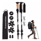 thumbnail image 2 of Bastones de trekking set de 2 plegables aluminio Pentagon negro, 2 of 3