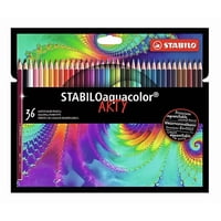 Lapices Stabilo Acuarelables Aquacolor Caja Carton X 36