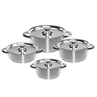Bateria Cocina Wens 8 Piezas Acero Inoxidable Cocina 470-8Ss