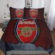 thumbnail image 1 of Soft Duvet Cover Set Arsenal Quilt Cover Set, Pillowcase, Hidden Zip, Super Club, Microfibre, 1 of 3