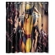 thumbnail image 1 of Cortina de ducha con estampado de Wolverine, juego de cortinas de baño con ganchos, tamaño 60 x 72 pulgadas, 1 of 3
