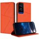 thumbnail image 1 of Funda Cartera Magnética para TCL 50 Protección Antichoque con Ranuras Naranja, 1 of 6