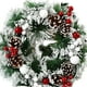 thumbnail image 3 of Corona Cocos de Pino Navideño y nieve, 3 of 3