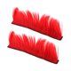 thumbnail image 1 of 2x Motocicleta Cabeza Rapada Peluca Punk Casco Mohawk Peluca Disfraces Postizo Rojo, 1 of 6