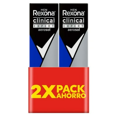 Desodorante Men Clinical Pack 2X Spray 300 Ml Rexona