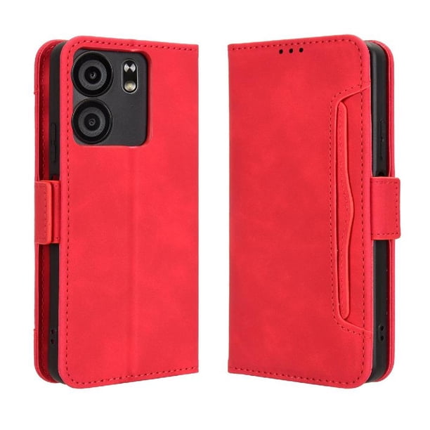 Funda Tipo Billetera FOXDOCK para BLU View 5 – Tapa Flip con Tarjetero