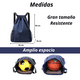 thumbnail image 2 of Mochila Bolso Tipo Morral Deportivo Impermeable Negro, 2 of 4
