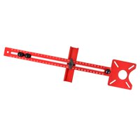 Ioensy - Recortador De Madera Enrutador Fresado Círculo Ranurado Base Accesorios Multifuncionales