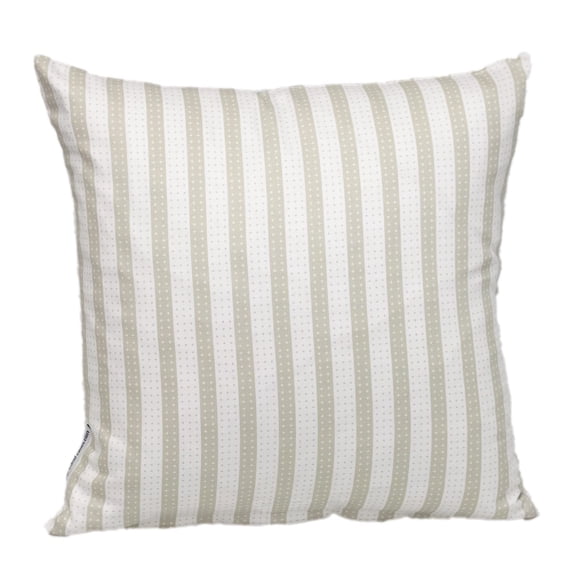 Almohada Parkland Collection Transitional Rayas Blancas 40x40 cm