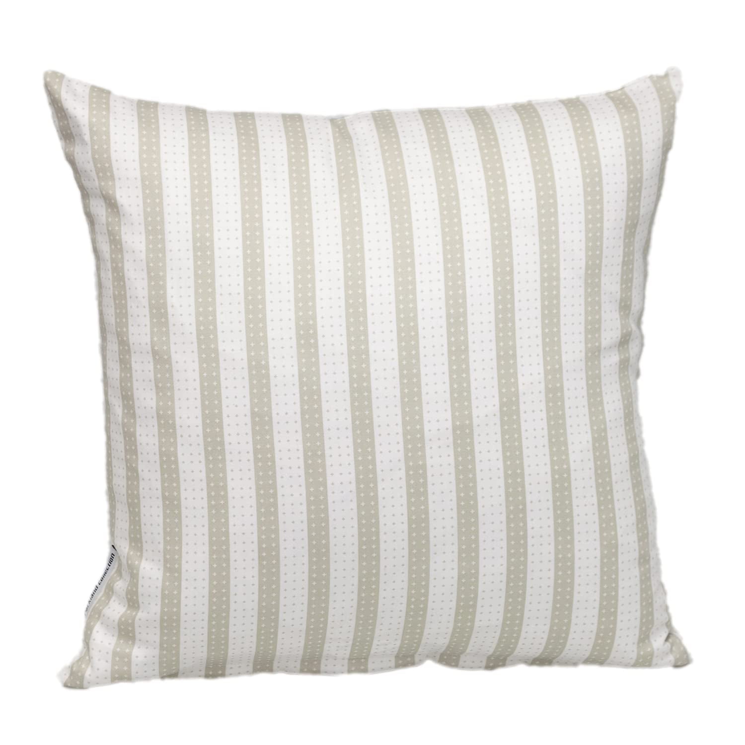 Almohada Parkland Collection Transitional Rayas Blancas 40x40 Cm