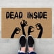thumbnail image 1 of 1pc Happy Halloween Doormat Home Decoration Carpet,Non Slip Bathroom Rug, Thickened Soft Water Absorbent Quick Dry Bath Mat, Machine Washable, Shower Mat, Living Room Bedroom Entrance Door Mat, Room D, 1 of 5
