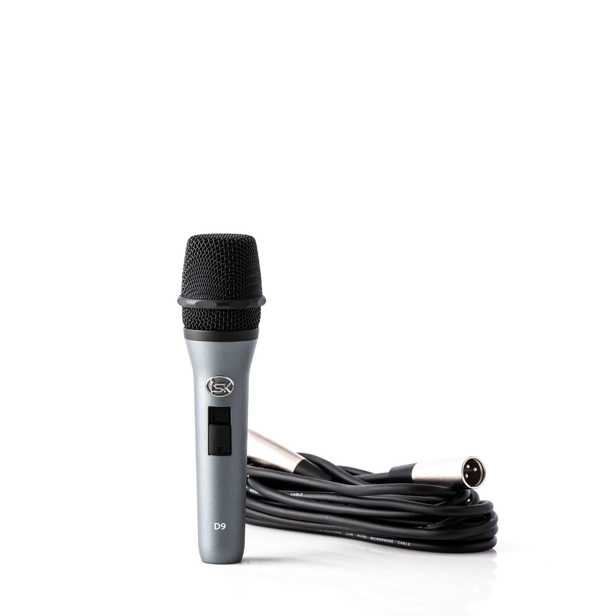 Microfono Dinámico Unidireccional Con Switch D9 Isk