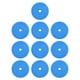 thumbnail image 5 of 10 conos planos redondos, discos antideslizantes para suelo, marcadores de punto flexibles y duraderos para entrenadores, kárate, baloncesto, boxeo, Azul, 5 of 5
