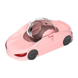 Ioensy - Hámster Wheel Wheel Multiuse Hamster Toy Car Para Rata Pequeños Animales Ferret Pink
