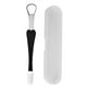thumbnail image 1 of 1PC Tongue Scraper Cleaner Surgical Grade Pro Eliminate Bad Breath Stainless Steel Metal Tongue Brush Dental Kit For Adults, 1 of 3