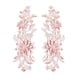 thumbnail image 1 of 2 Apliques De Encaje Con Bordado De Flores Para Boda, Vestido De Fiesta, Ropa Rosa, 1 of 5