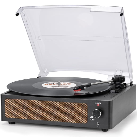 Tocadiscos Seasonlife Vintage con altavoces