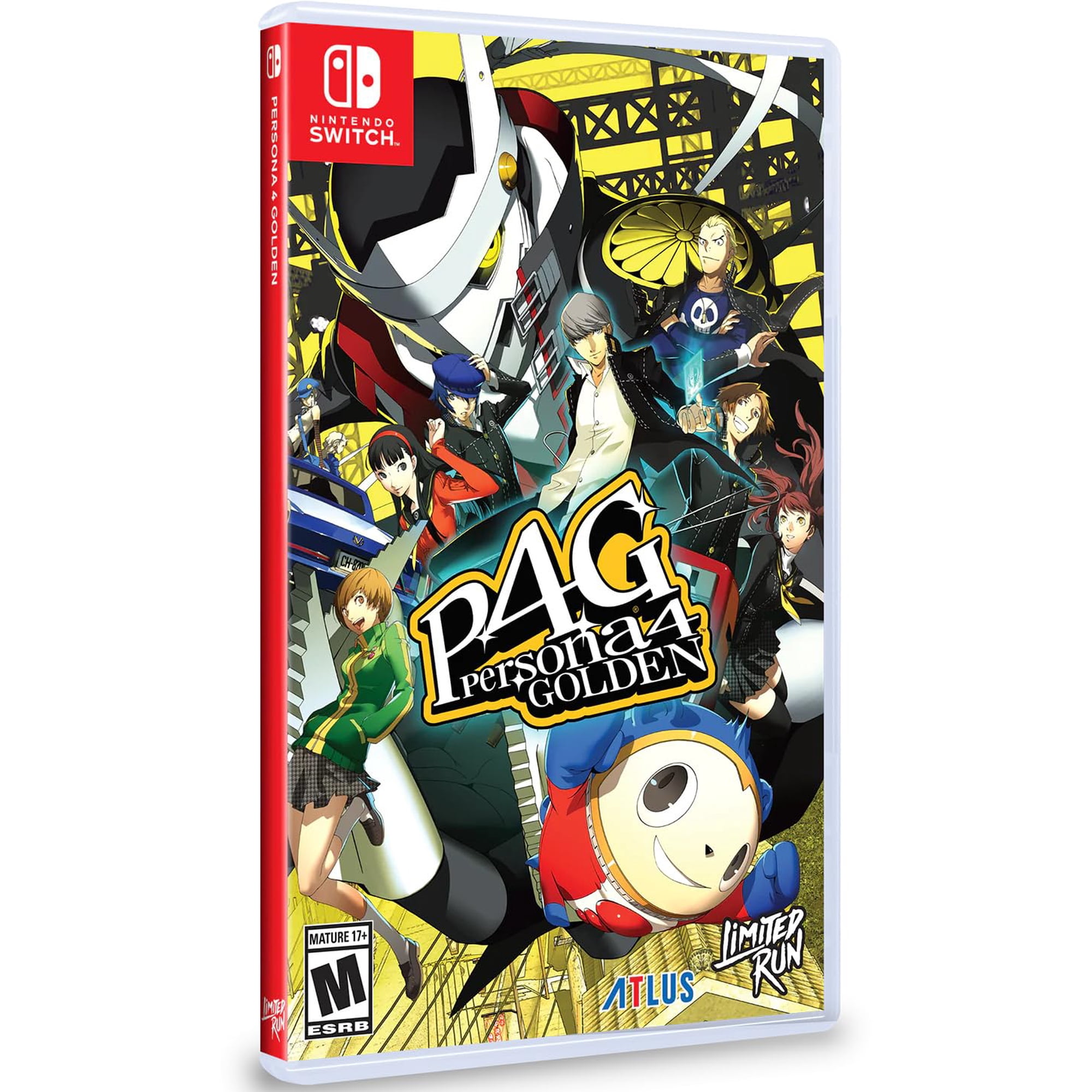 Videojuego Limited Run Persona 4 Golden Para Nintendo Switch