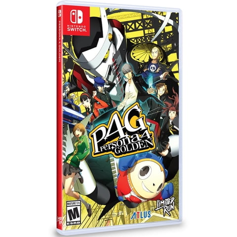 Videojuego Limited Run Persona 4 Golden Para Nintendo Switch