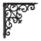 thumbnail image 2 of Soporte De Estante Decorativo Para El Hogar De Hierro Con Tornillos Soporte De Estante De Pared De Montaje En Pared L, 2 of 5