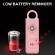 thumbnail image 5 of Llavero con alarma personal POLICE, 130 dB, sirena LED, color rosa, 5 of 9