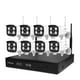 thumbnail image 1 of Kit NVR 8 Cámaras de seguridad IP Wifi 1080P 2MP Sricam NVS001, 1 of 7