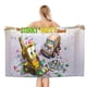 thumbnail image 1 of Stinky y Dirty Toalla de playa de secado rápido con diseño temático, regalo para mujeres y niñas, ideal para cumpleaños, fans, amantes de la música, uso en la playa o al aire libre, 78 × 180 cm, 1 of 6