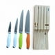 thumbnail image 2 of Set cuchillos mango silicona 5 piezas chef - Oster, 2 of 7