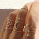 thumbnail image 3 of Hot Selling Metal Hollow Round Opening Rings Set, 3 of 4