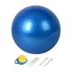 thumbnail image 3 of Pelota De Ejercicio Pilates Entrenamiento Mujer Hombre Inflador Incluido Soporte De Espalda Azul 75cm, 3 of 5