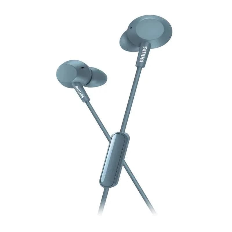 Philips - Audífonos Tae4105 Xbass Con Micrófono Azul