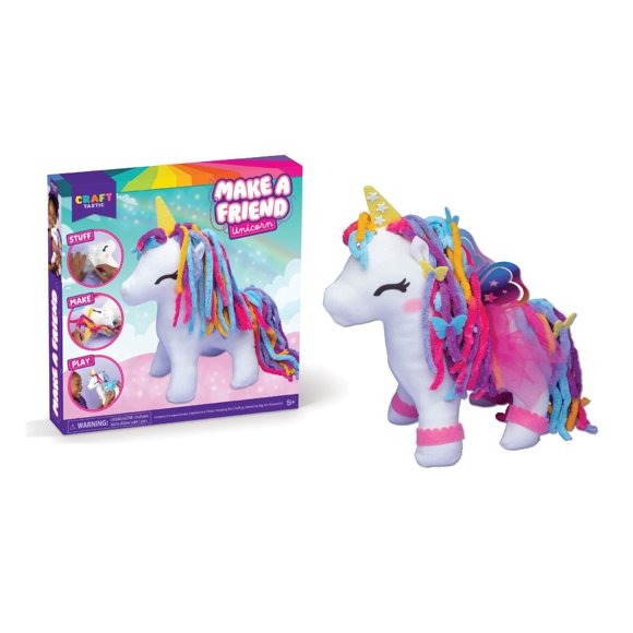 Craft Kit de costura Craft-tastic Make a Friend con forma de unicornio para más de 6 años