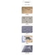 thumbnail image 4 of suxuMhao Tapetes de Baño con Relieve de Guijarros (1 Pieza) - Rosa (40x60cm) Tapete de Baño, Tapetes de Ducha de Forro Polar Coral para Baño, Tapetes Absorbentes para Baño Decoración Del Hogar y Uso, 4 of 4