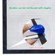 thumbnail image 4 of Cinta adhesiva con forma de gancho y bucle para marcos de ventanas, 4 of 6