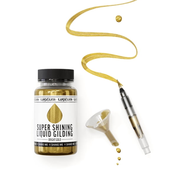 Pintura KAMENSKAYA Liquid Gold 100 ml a base de alcohol