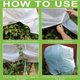 thumbnail image 3 of 2 Paquete Redondeado Planta Superior Cubre Protección Contra La Congelación Para El Invierno Mantas De Protección Contra La Helada De 60 * 80cmtree Al Aire Libre Con Cremallera Cordón Pa, 3 of 3