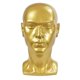 thumbnail image 4 of Cabeza De Maniquí Modelo Versátil Profesional Para Anteojos Gafas Sombrero Dorado, 4 of 5