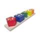 thumbnail image 1 of Bloques De Reconocimiento De Color Clasificador De Formas De Madera Para Niños Bebés De 1 A 3 Años Estilo B, 1 of 3