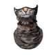 thumbnail image 3 of Bandana Mascarilla Transpirable Cara Cubierta Bufanda Verano Hielo Enfriamiento Cuello Polaina Gato Gris, 3 of 3
