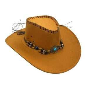 Genérico - Sombrero Vaquero Unisex Gorro Gorra Jockey Fiestas Patrias