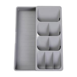 Bothyi - Bandeja Para Cubiertos Y Cubiertos, Divisores Múltiples, Divisores De Cajones, Organizador De Cajones, Bandeja B