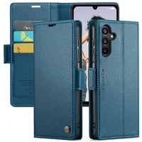 Caseme Tipo Cartera Samsung Galaxy A15 4G/5G Con Cierre Magnético, Rfid, Tarjetero, Soporte, Carga Inalámbrica