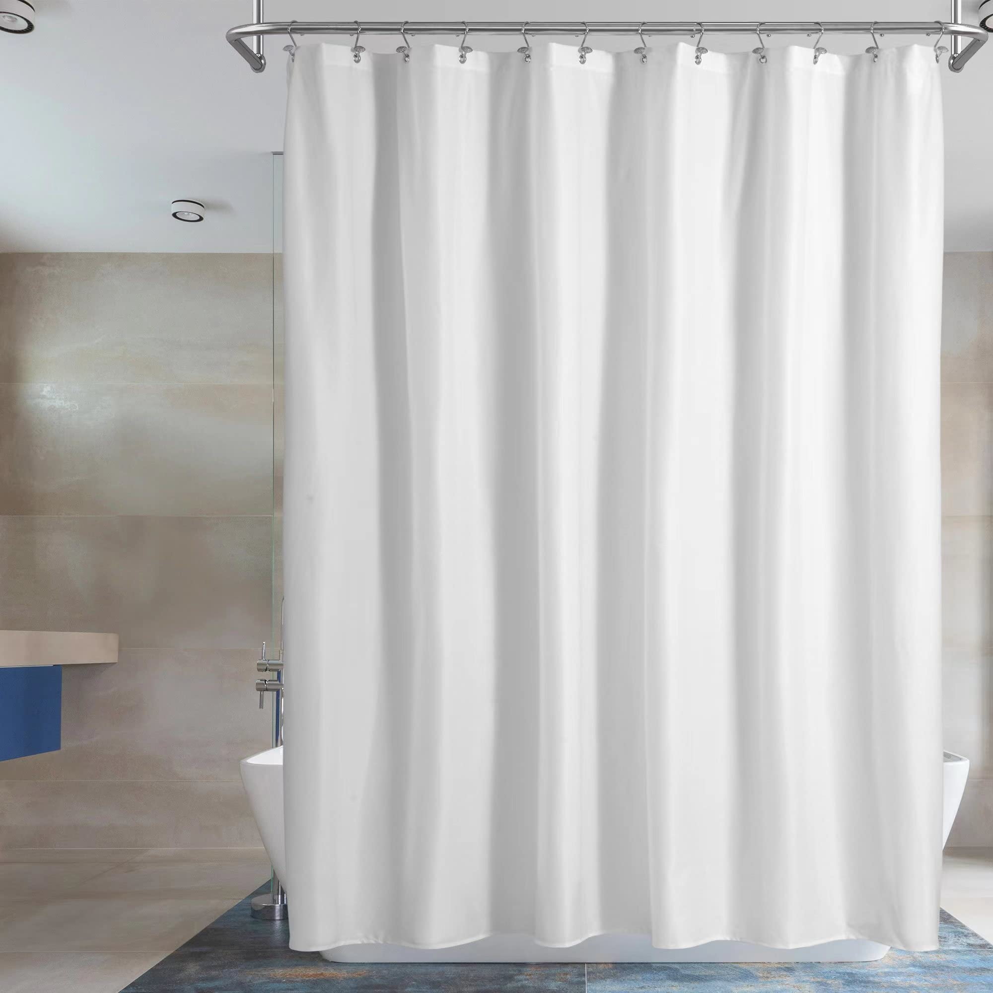 Forro De Cortina De Ducha Barossa Design, De Microfibra Impermeable