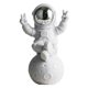 thumbnail image 1 of Astronauta Figura Estatua Estatuilla Escultura Decoración De La Oficina En Casa Plata C, 1 of 5