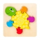 thumbnail image 2 of Rompecabezas De Madera, Rompecabezas De Tallo, Rompecabezas, Jardín De Infantes, Percepción De Color, Tortuga, 2 of 5