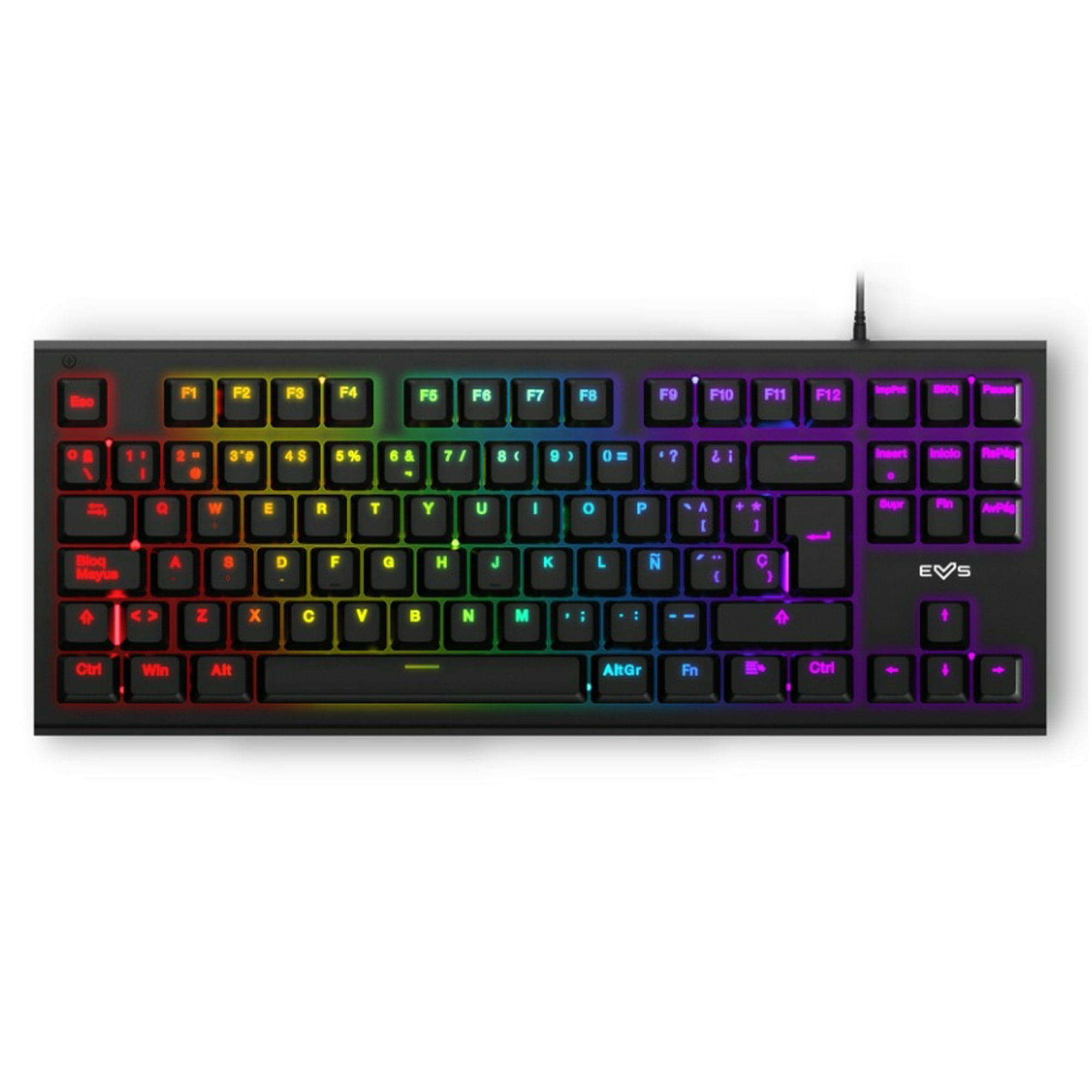 Teclado Gamer Mecanico Energy Sistem Esg K6 Español Negro